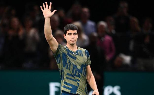 cuando juega alcaraz los cuartos de final del masters de paris